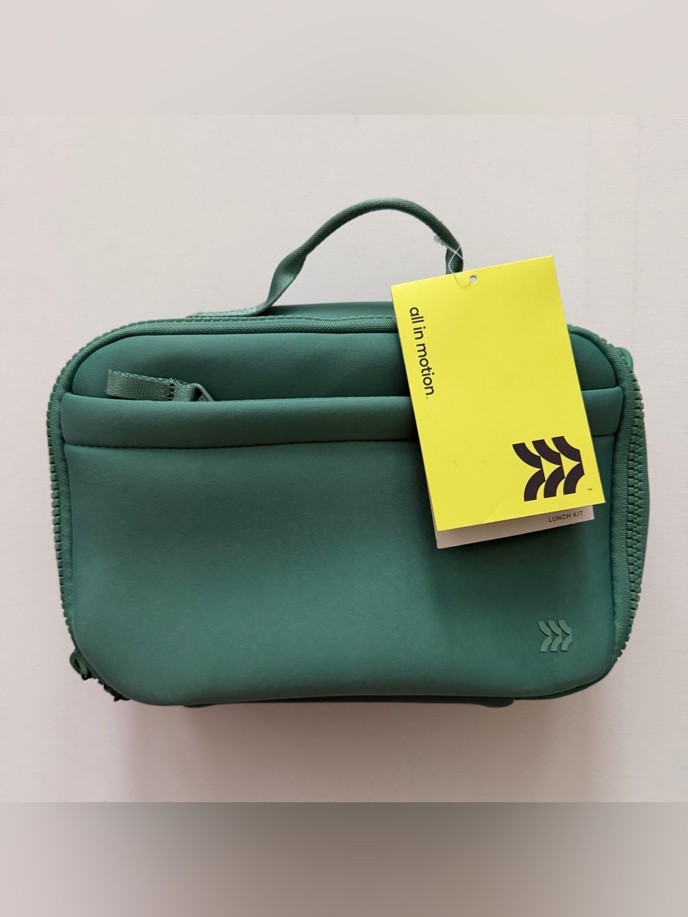 all in motion Green Lunch Kit Bag with Top Handle